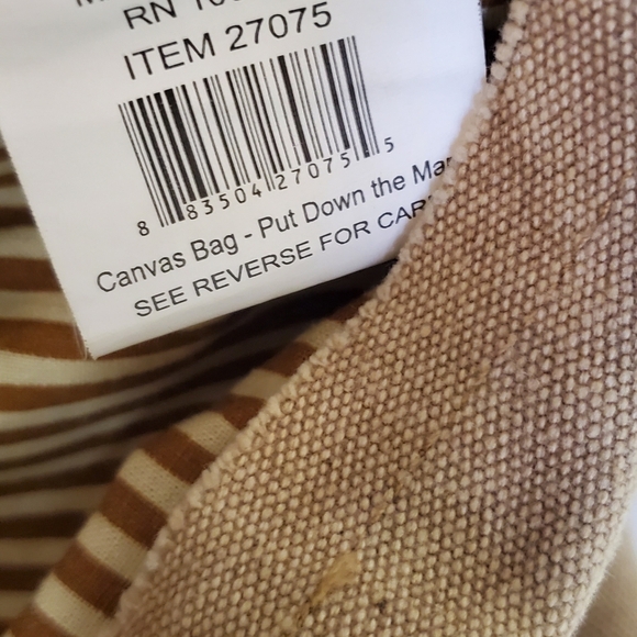 Put Down The Map Graphic Tote Bag Prinitives by Kathy Distressed - Picture 7 of 7